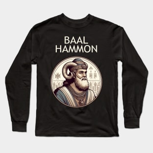 Baal Hammon Carthaginian God Punic History Long Sleeve T-Shirt